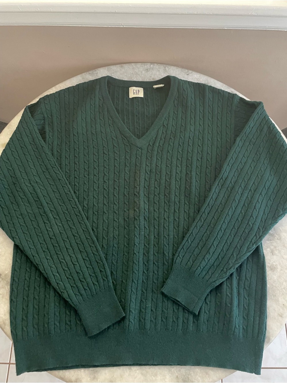Vintage GAP Lambswool Cable Knit Sweater